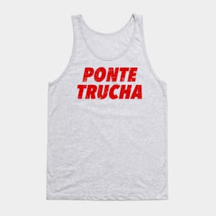 Ponte Trucha - Look sharp - red vintage design Tank Top